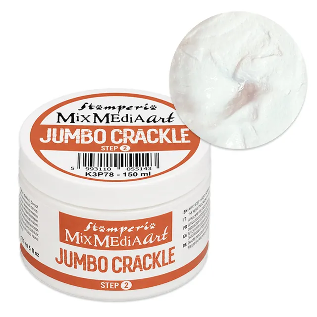 Stamperia Jumbo Crackle Step 2 krakeleringslakk 150 ml