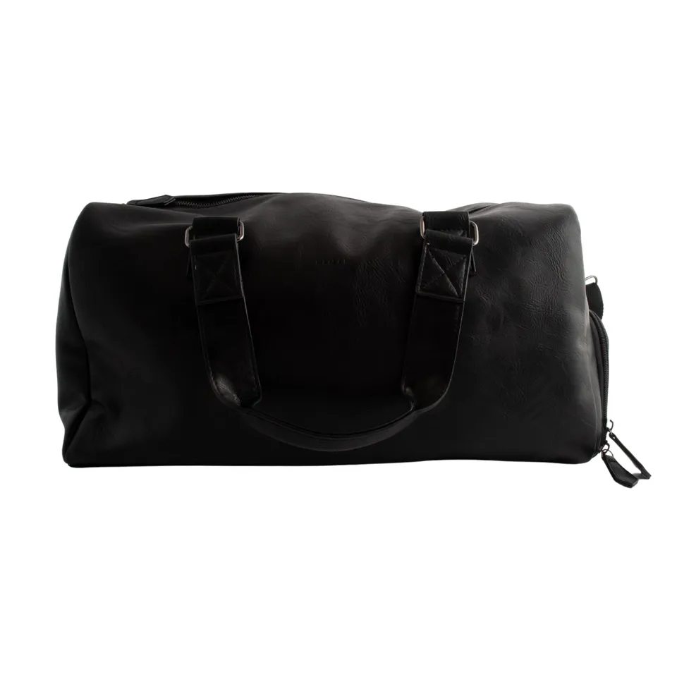 KaiserCraft Faux Leather Weekender svart 45 cm kunstskinn