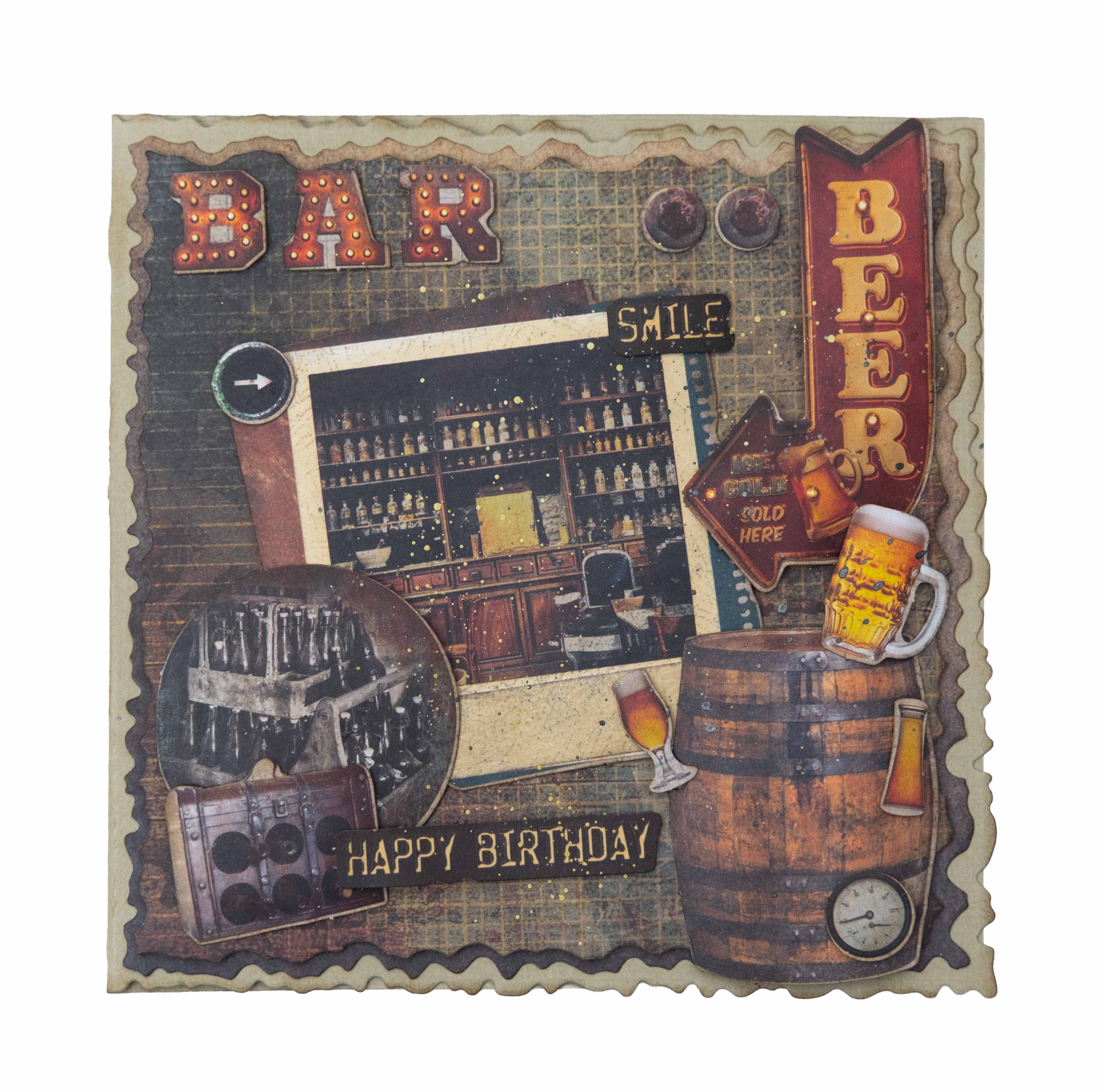 Studio Light Gearhead's Workshop die-cut blokk 20 ark