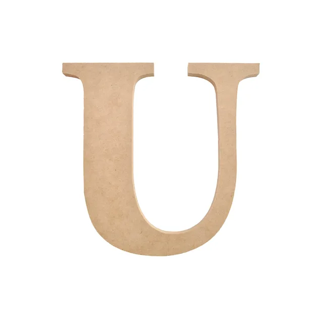 KaiserCraft Beyond The Page trebokstav U 6 cm MDF