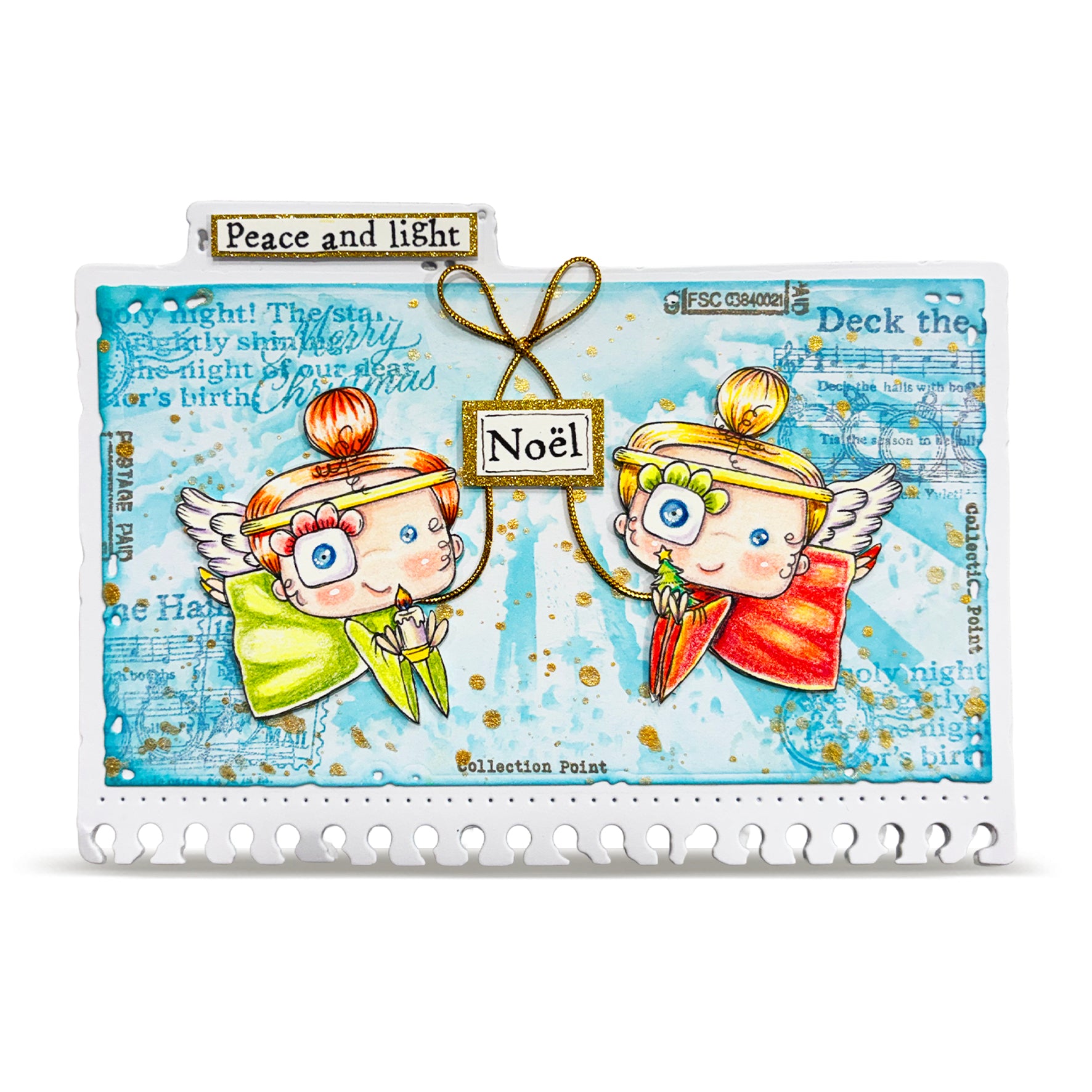 AALL & Create TP-1391 stempelsett A7 Noël