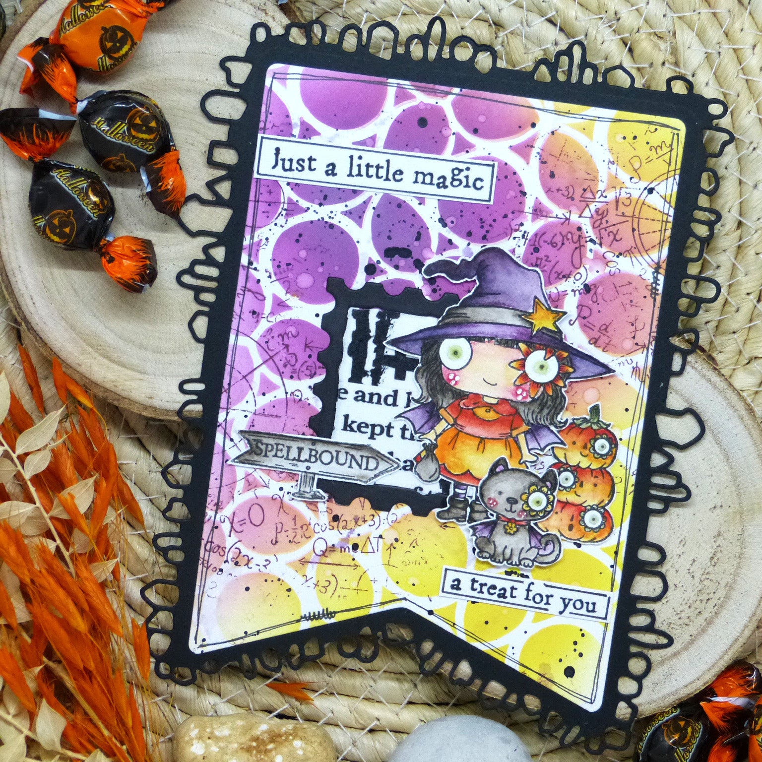 AALL & Create TP-1422 Halloween Bits stempelsett A7