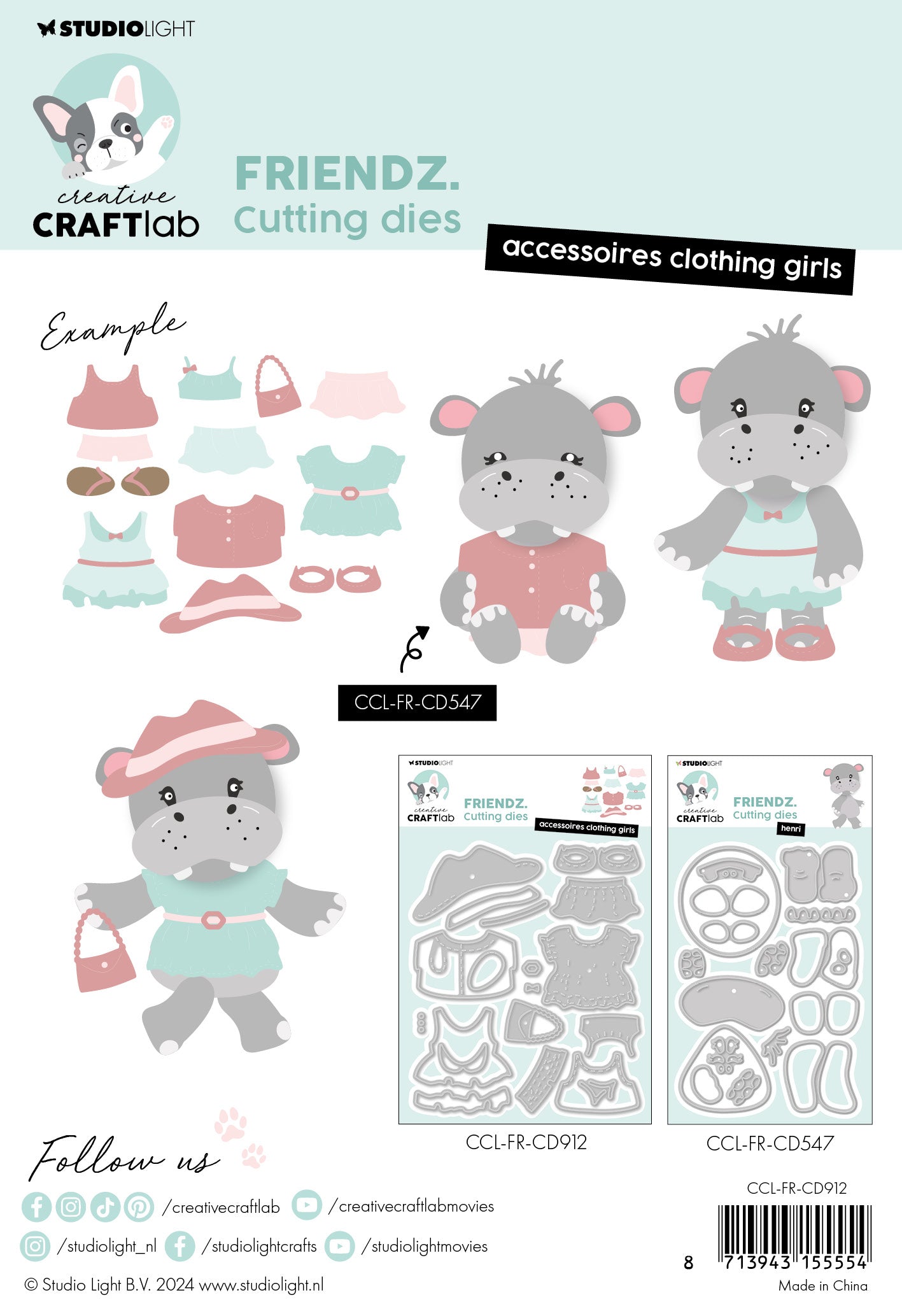 Creative Craftlab Friendz Accessoires Clothing Girls dies klær