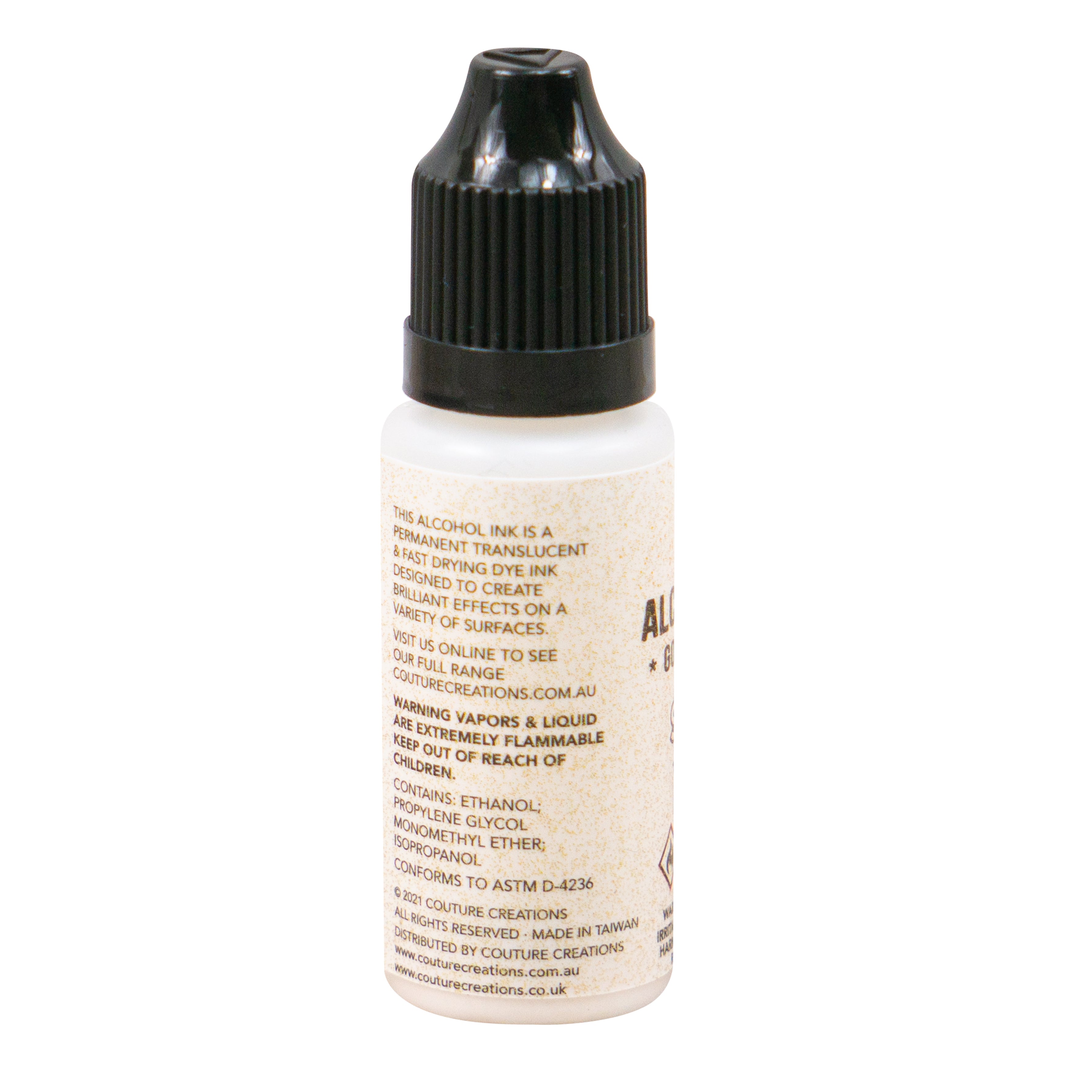 Couture Creations Golden Age Snow alkoholblekk hvit 12 ml
