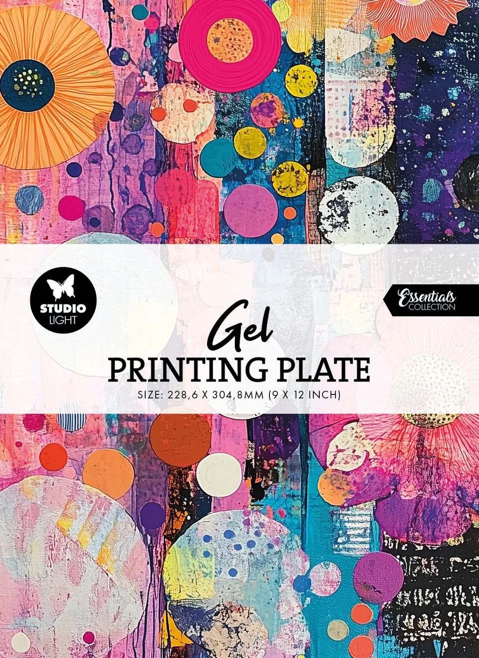 Studio Light Essentials gelplate 9x12 inch