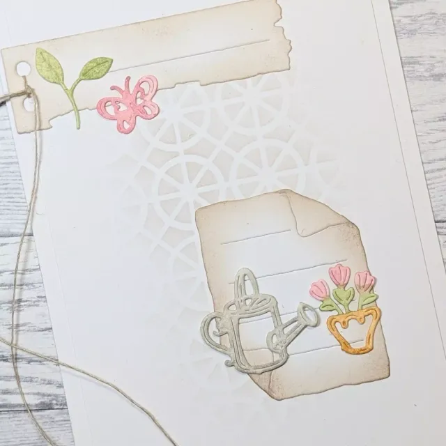 Gummiapan Doddlade hageredskaper stempel