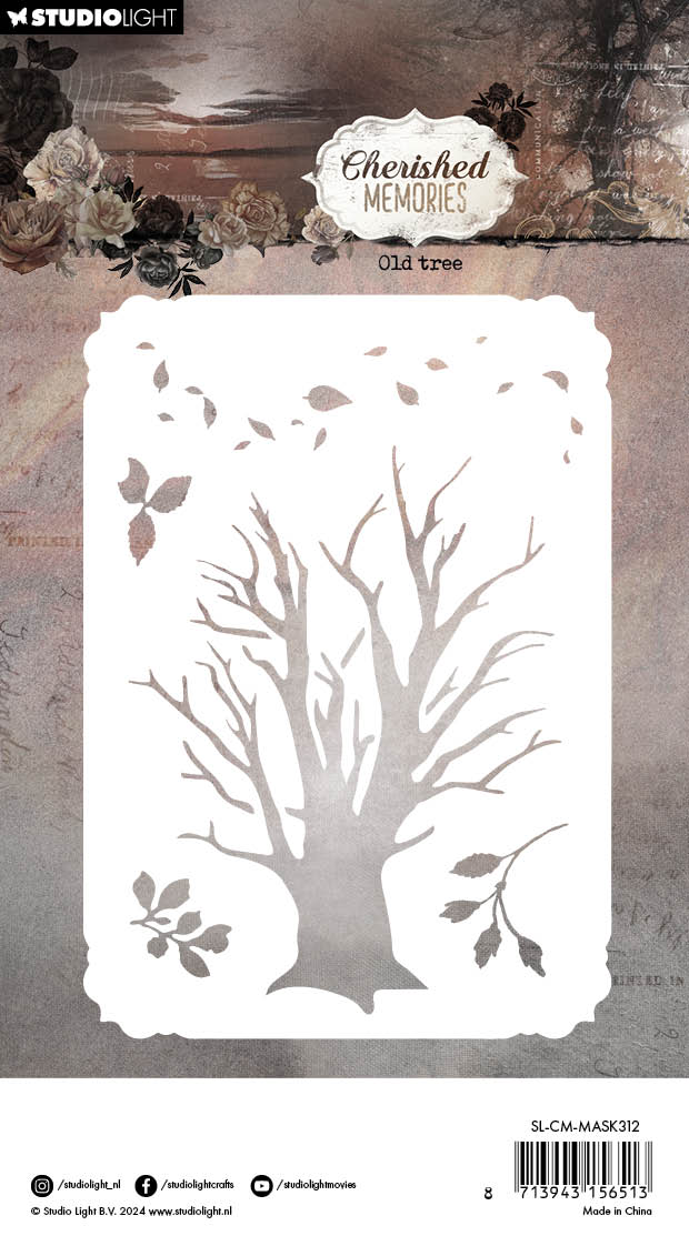 Studio Light Cherished Old Tree sjablong minne