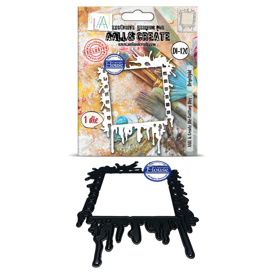 Aall and Create DI-120 Driplight diesett bakgrunn 10x14 cm