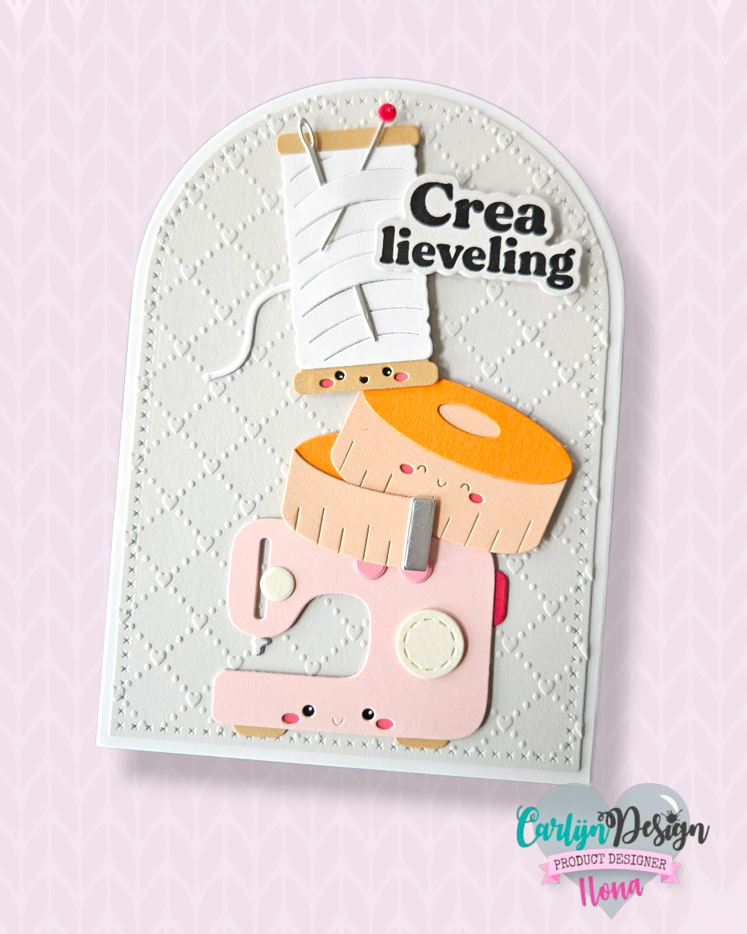 CarlijnDesign CDST-0167 Creatieve teksten stempelsett A6 morsomme tekster