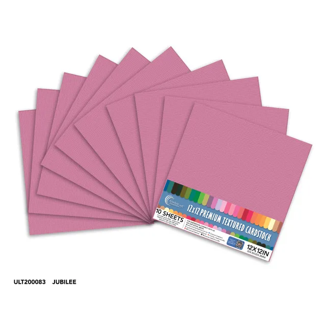 Couture Creations Jubilee strukturkartong 12x12 216 gsm 10 ark