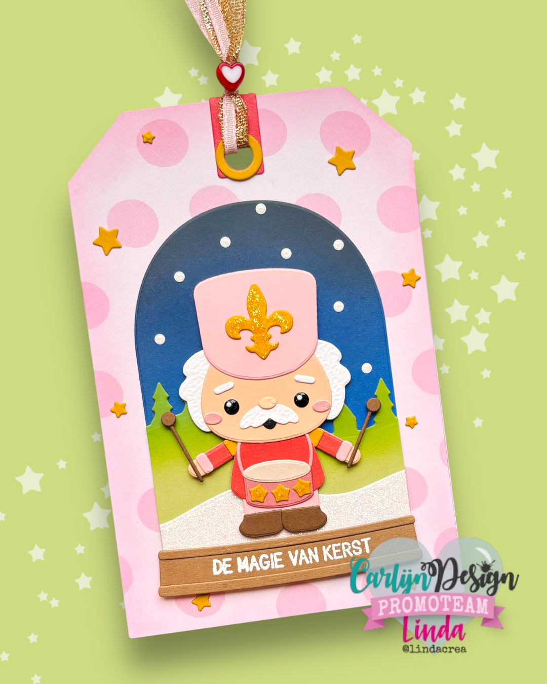 CarlijnDesign Nutty Nutcrackers CDSN-0317 dies nøtteknekker jul