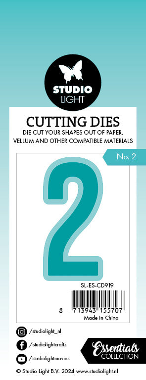 Studio Light Essentials dies Number 2 talldies