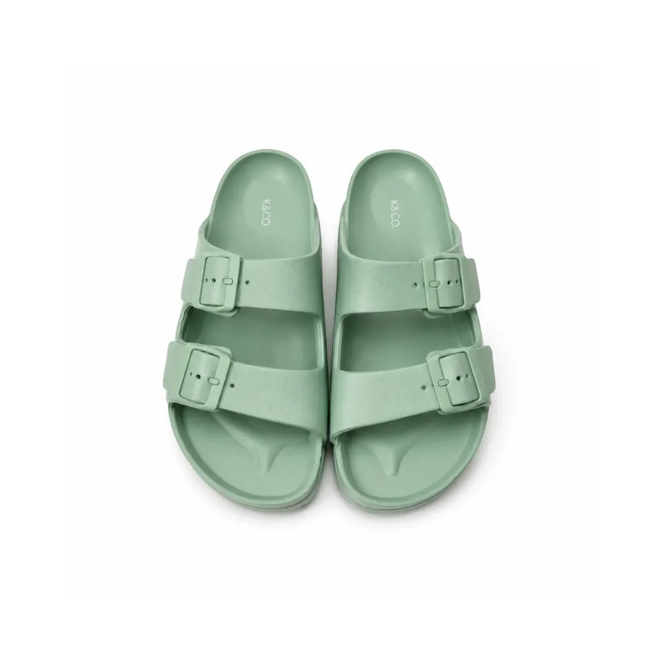 K&Co Sunset Spritz Seafoam badesandaler gummi
