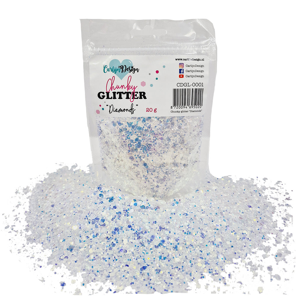 CarlijnDesign Chunky glitter Combo Pack 3 Jul 10x20g