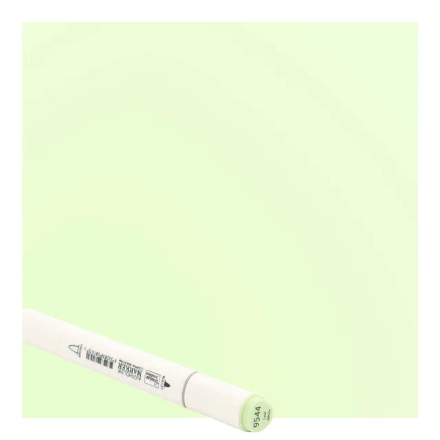 Couture Creations Twin Tip Leaf White alkoholmarker dobbel