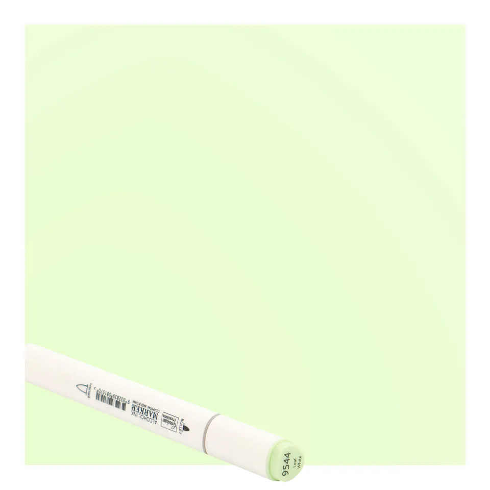 Couture Creations Twin Tip Leaf White alkoholmarker dobbel