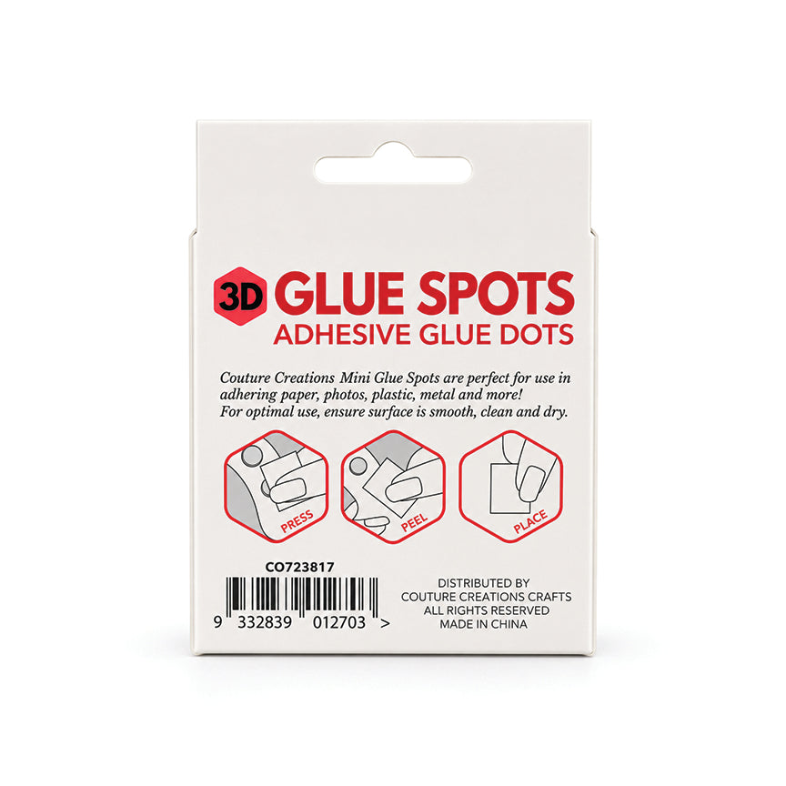 Couture Creations 3D Glue Spots limputer 1,27 cm 75 stk