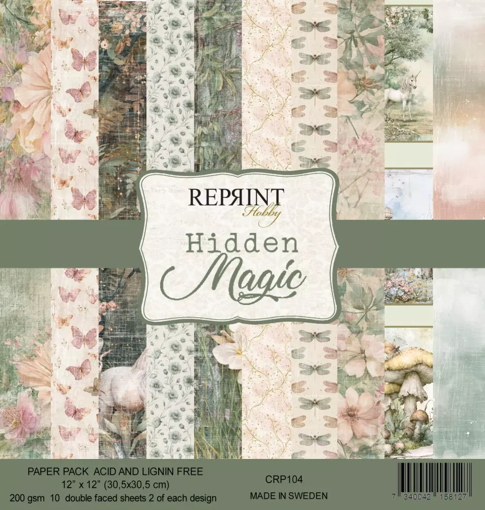 Reprint Hidden Magic Collection Pack 30x30 papir