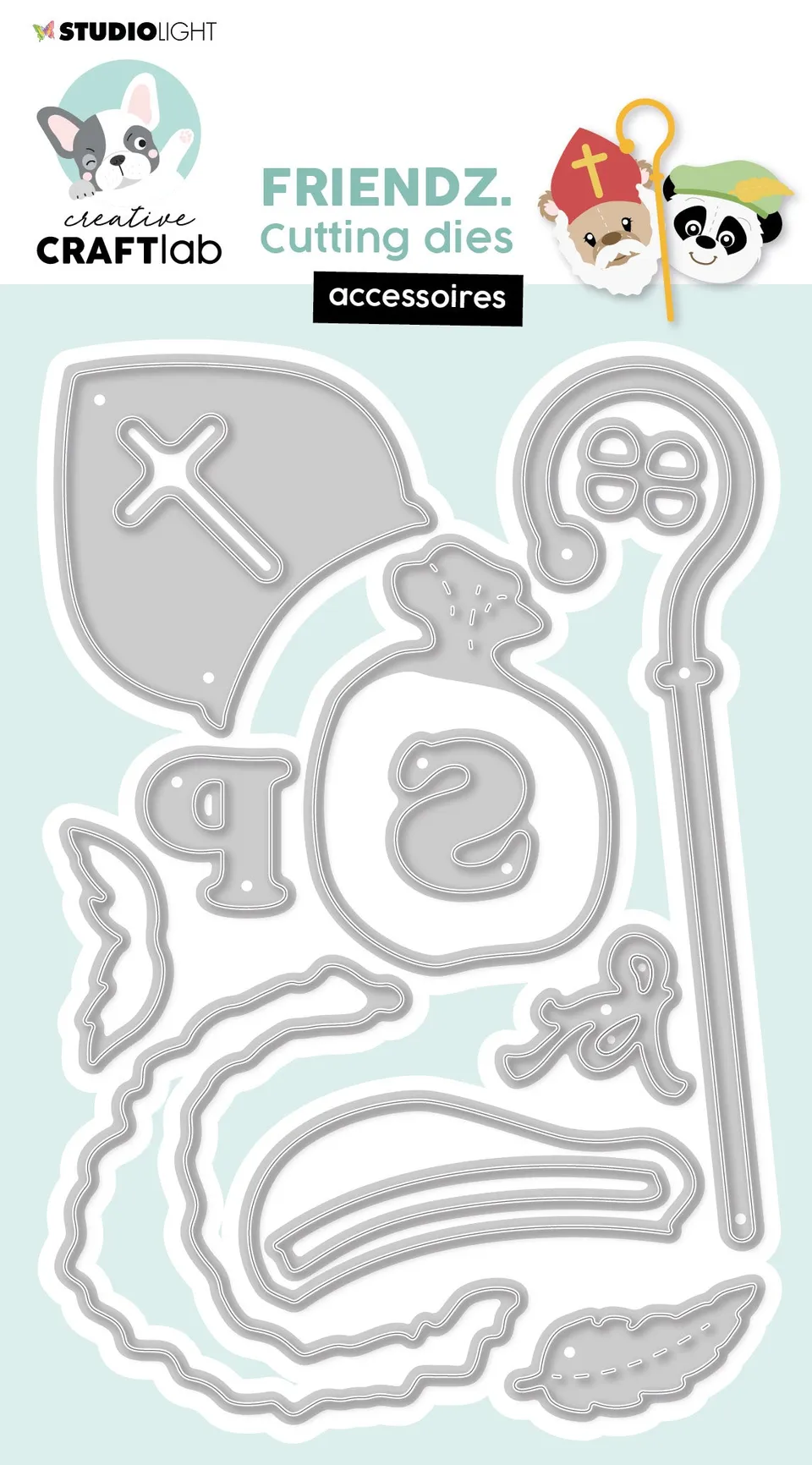 Studio Light Friendz Accessoires Sint og Piet dies jul