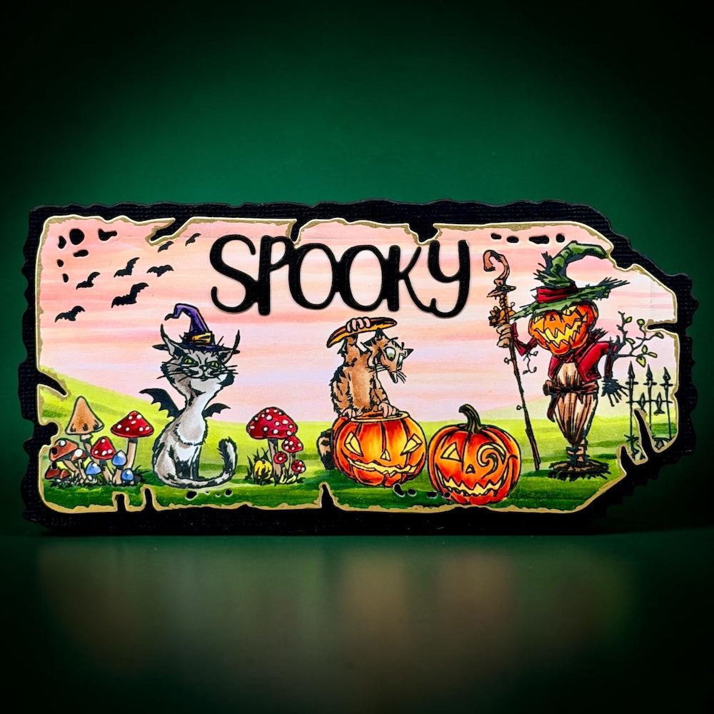 AALL & Create TP-1506 Boo Crew stempelsett A6 halloween