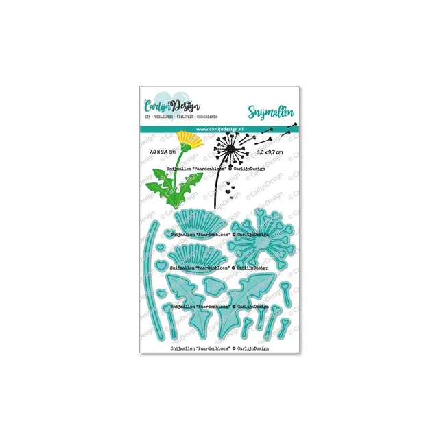 CarlijnDesign Paardenbloem CDSN-0167 dies løvetann kondolanse