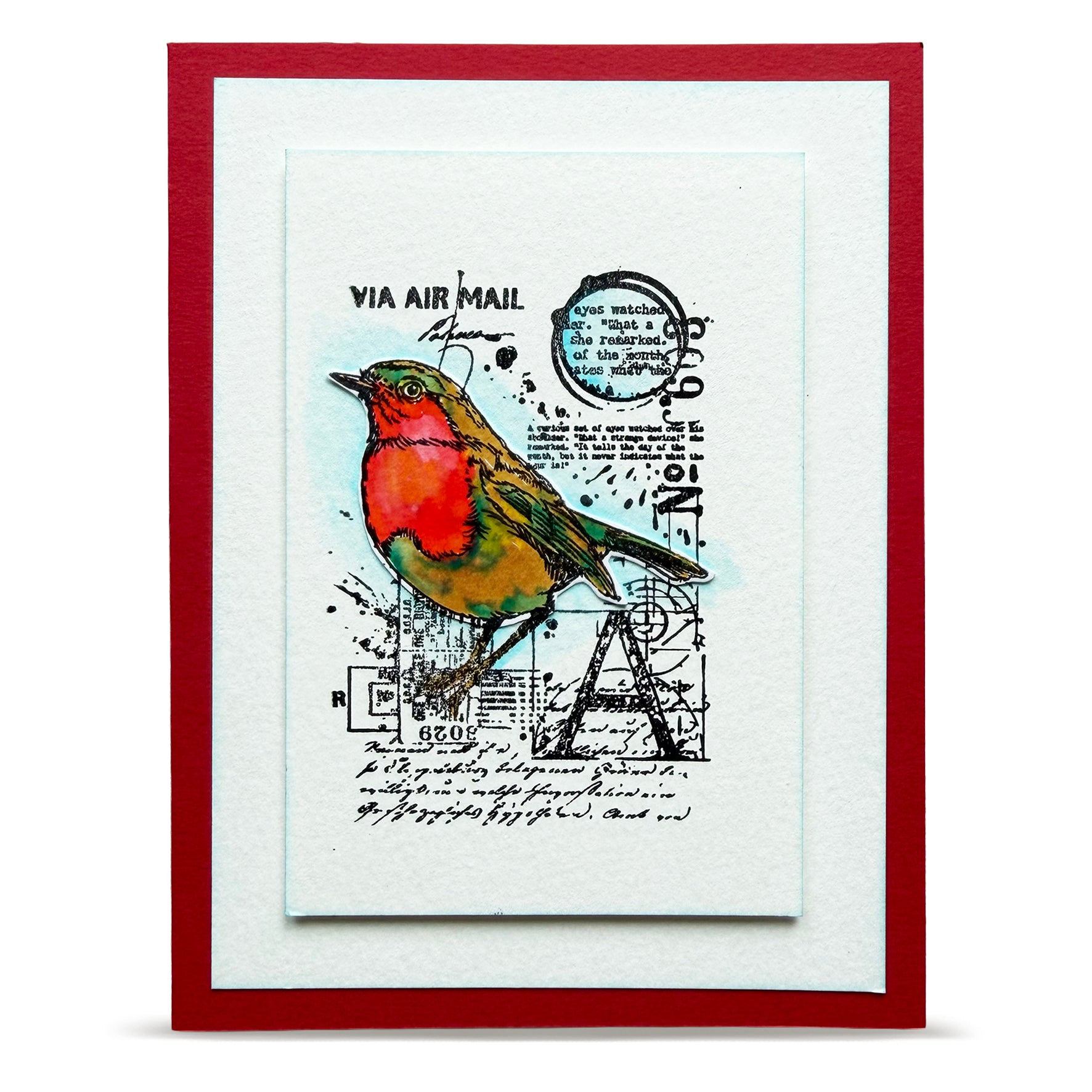 AALL & Create TP-1353 stempelsett A7 Mailbird A