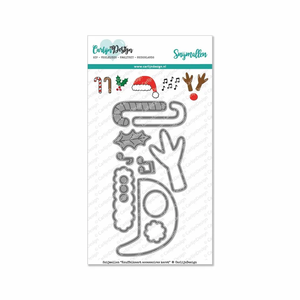 CarlijnDesign Knuffelkaart CDSN-0080 dies jul tilbehør
