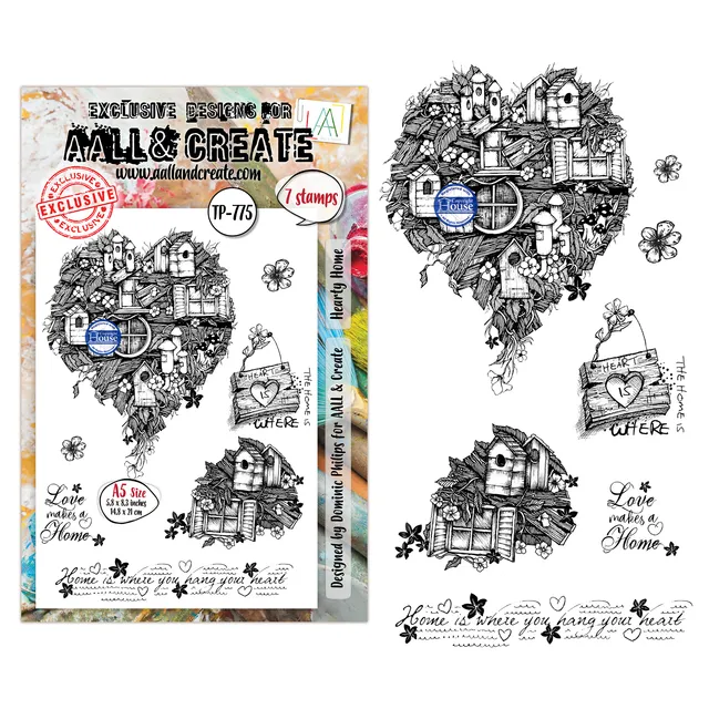 AALL & Create Hearty Home stempelsett TP-775 A5