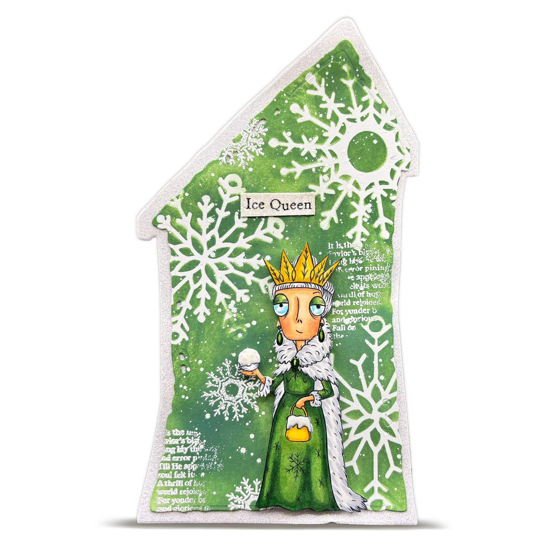 Aall and Create PC-174 sjablong 15x15 cm Festive Foursome