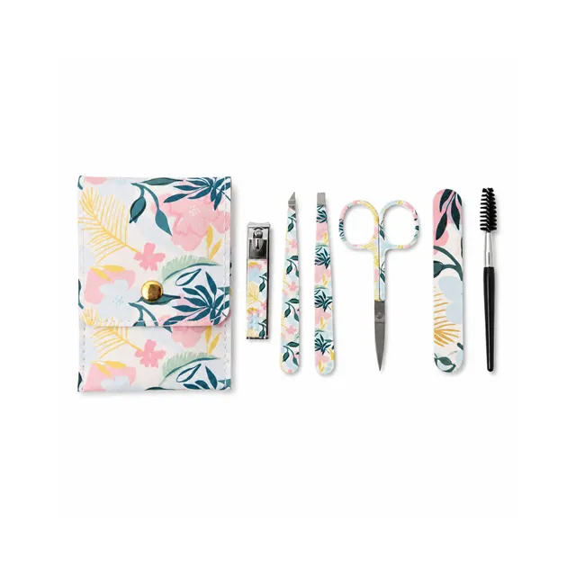 K&Co. Sunset Spritz Manicure Kit manikyrsett 6 deler flower pop
