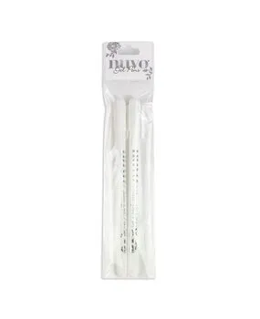 Nuvo White Gel Pens gelpenn 2-pk hvit