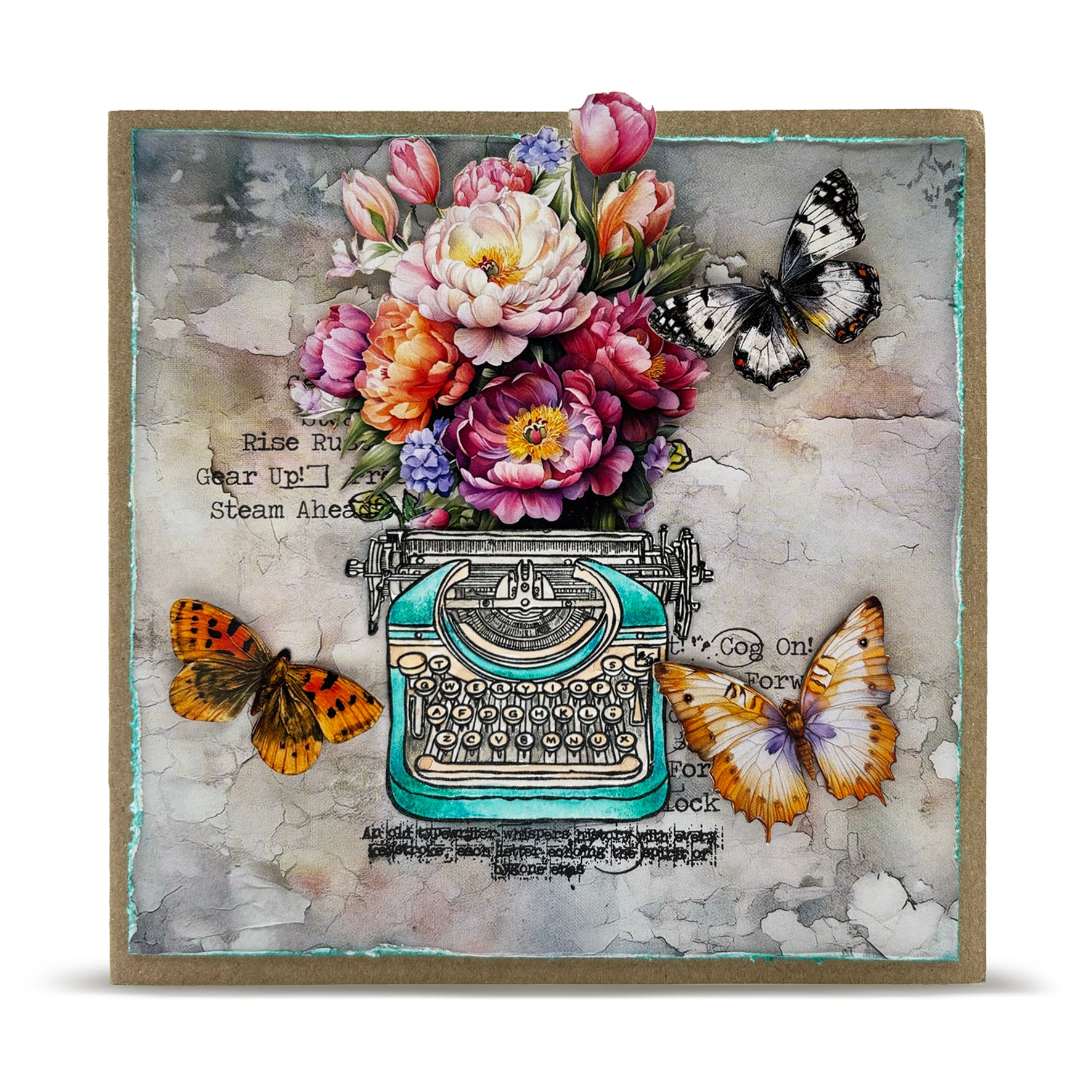 Aall and Create Meadow Bloom ephemera dieskutt blomster 99stk