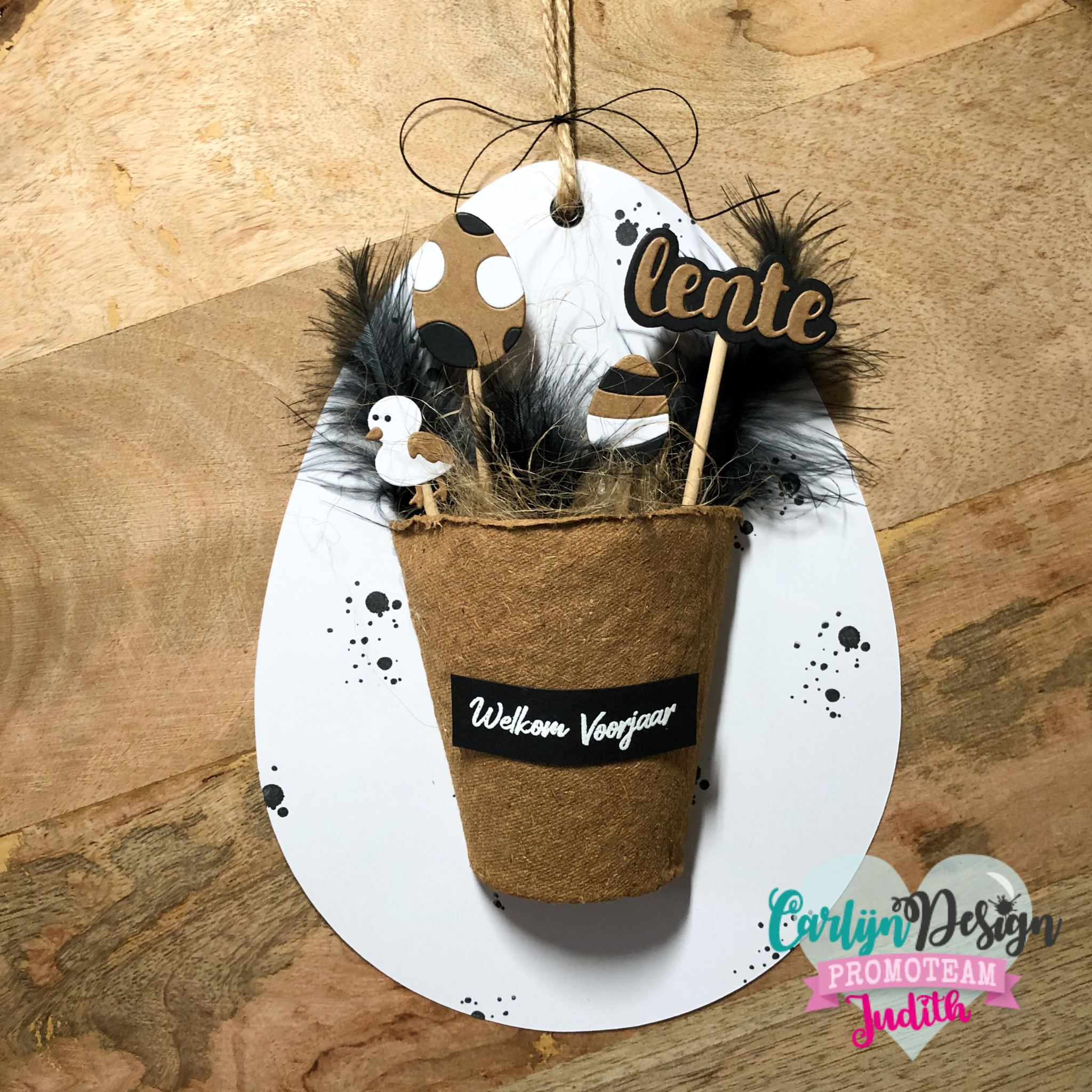CarlijnDesign CDSN-0212 dies lente liefs brush