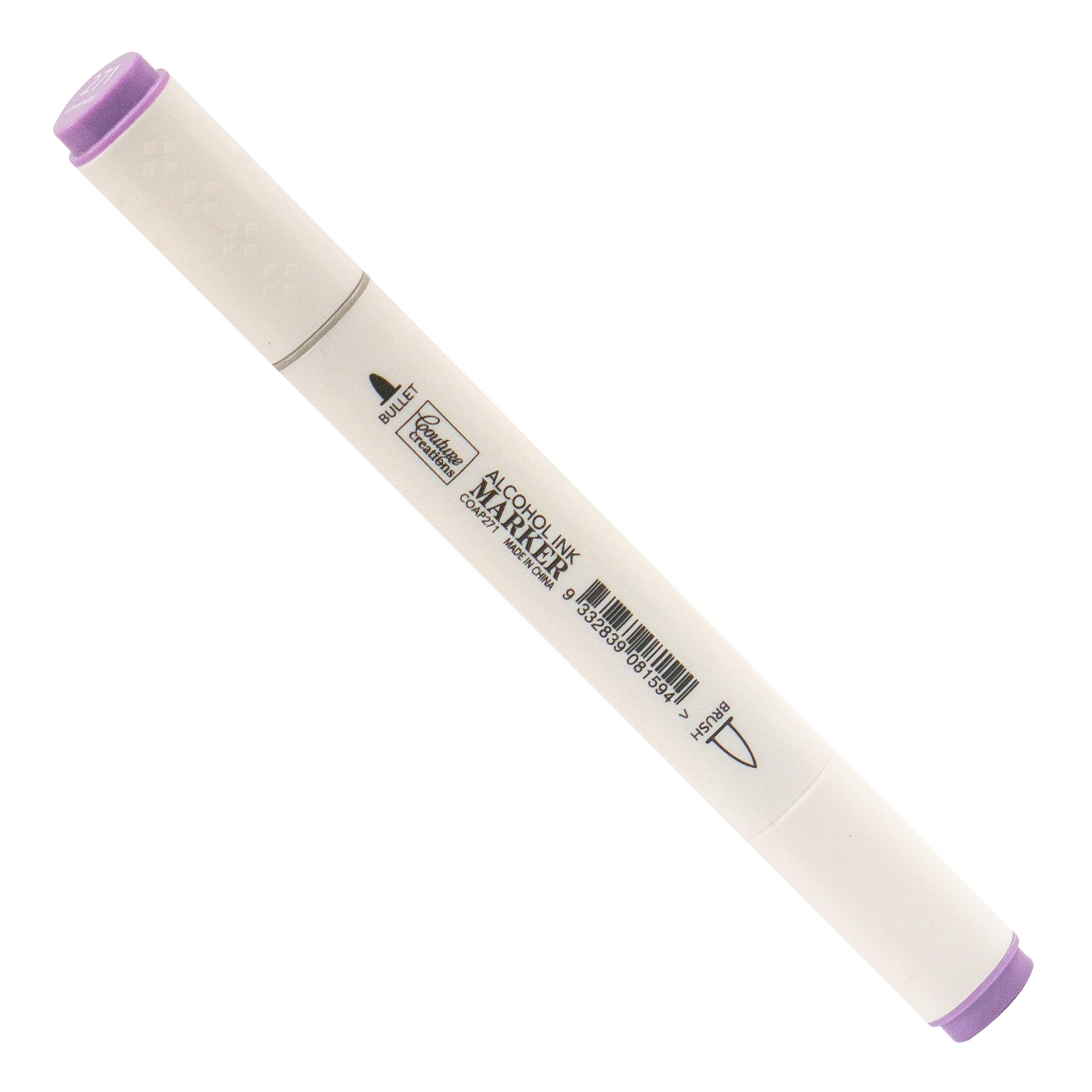 Couture Creations Lavender alkoholmarkør twin tip lilla