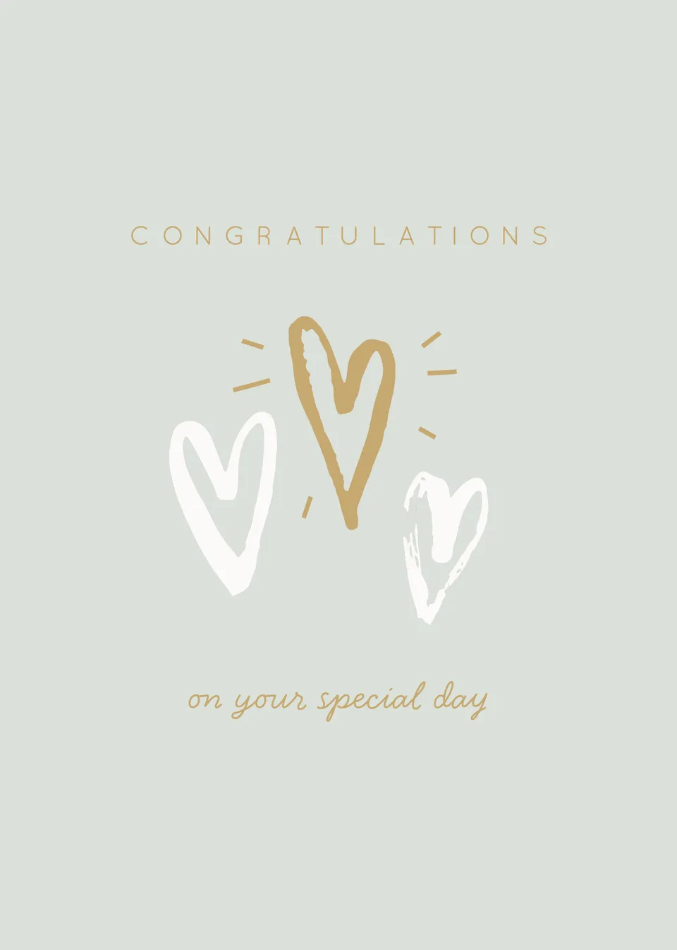 KaiserCraft Blushing Floral gratulasjonskort congratulations
