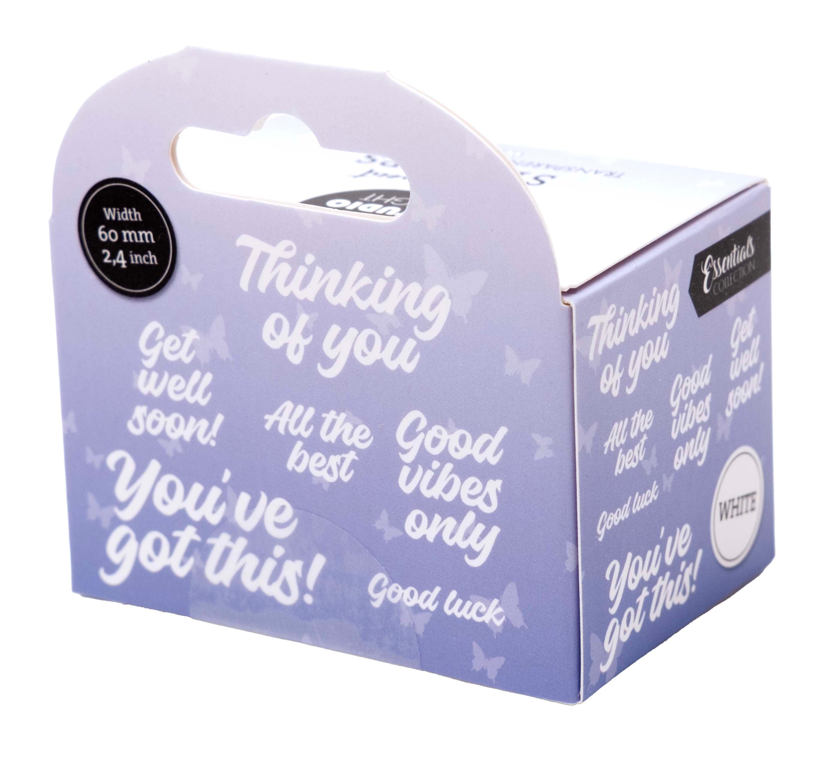 Studio Light Essentials All the best stickers hvit klar 5 meter