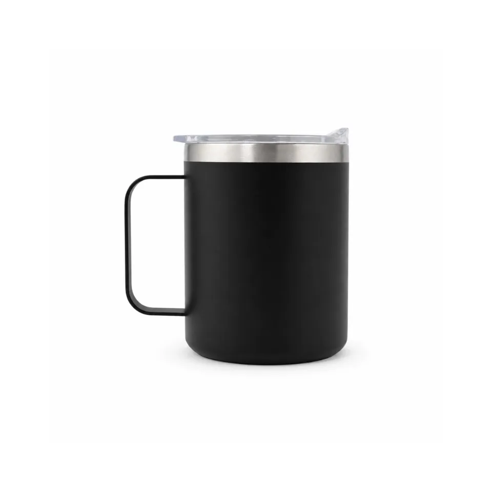 KaiserCraft reisekopp svart 360 ml stål isolert