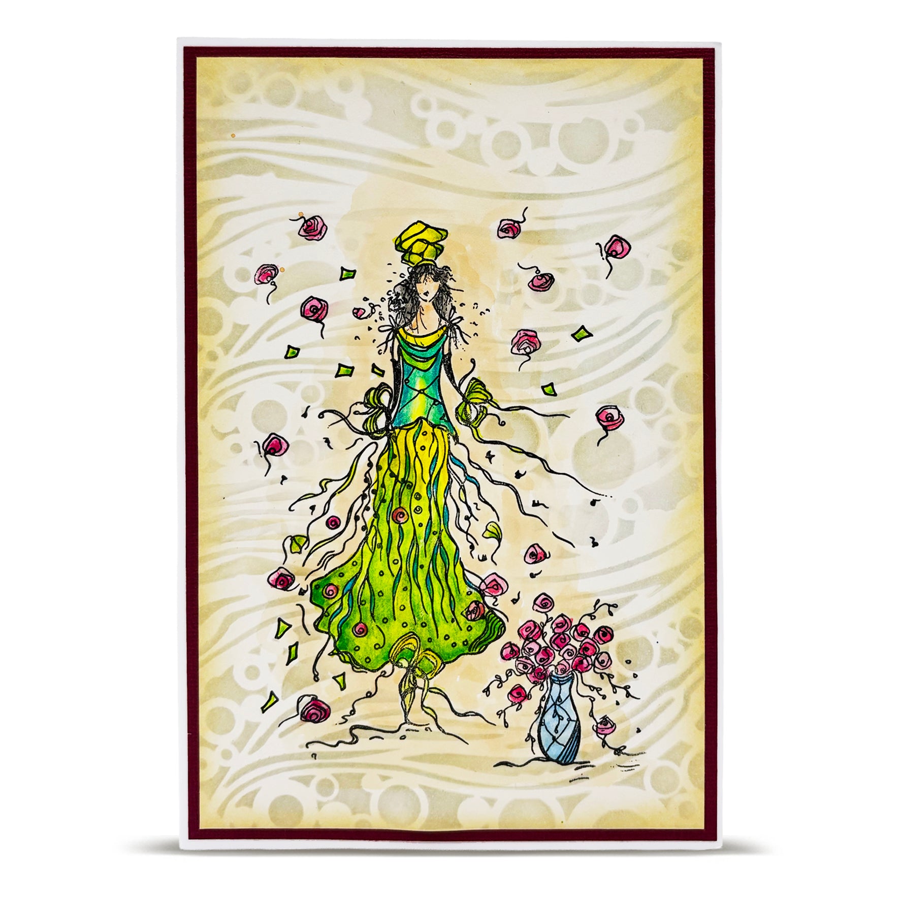 AALL & Create Her Body A Garden stempelsett TP-1399 A6