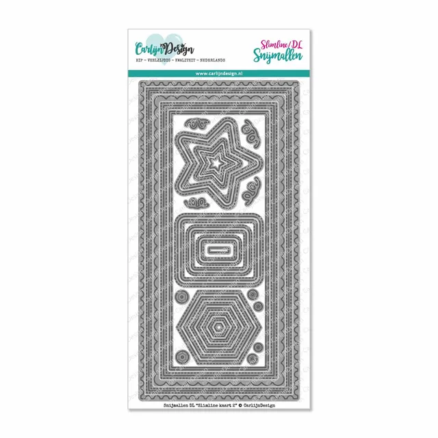 CarlijnDesign Slimline CDSN-0058 dies DL 10,5x21 cm nesting