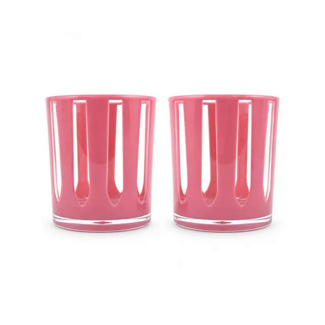 KaiserCraft Grapefruit tumbler akryl rosa 2-pk