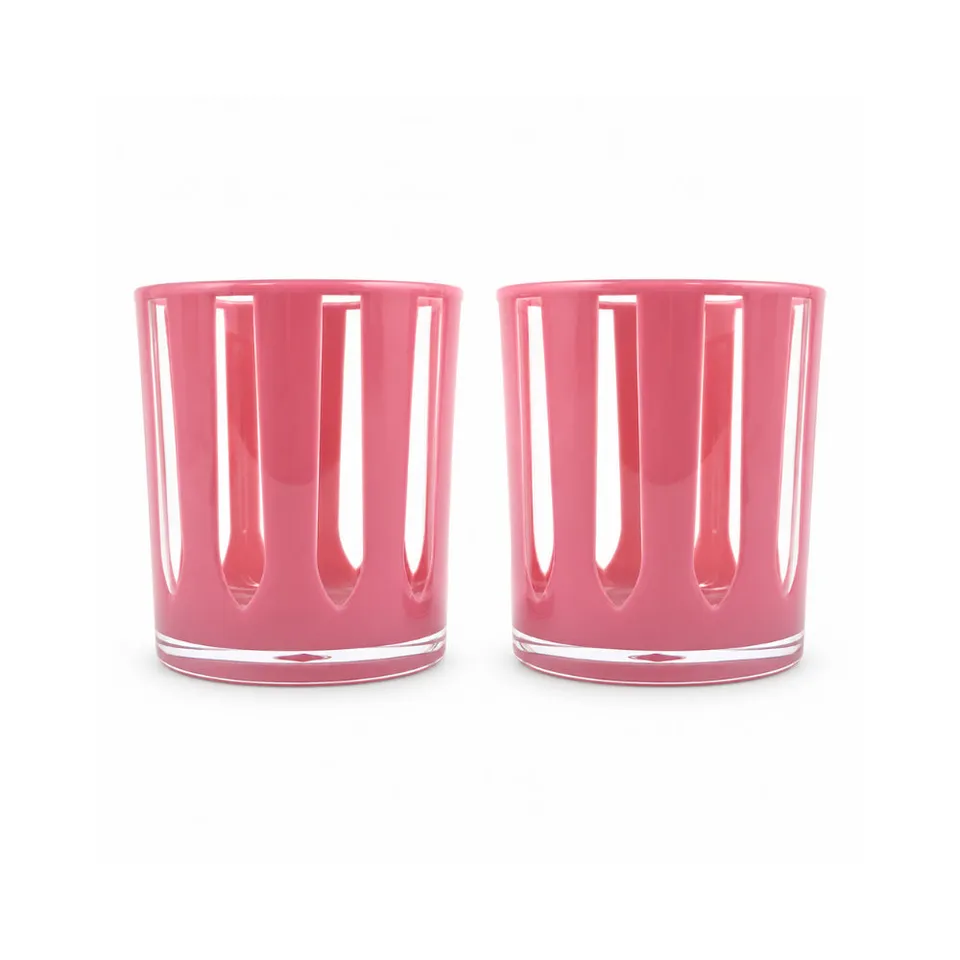KaiserCraft Grapefruit tumbler akryl rosa 2-pk