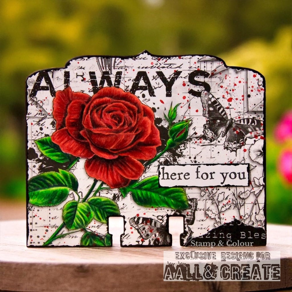 Aall and Create PA-46 Herb Traces designpapir A5 – 10 ark