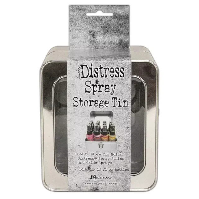 Tim Holtz Distress Spray Tin oppbevaringsboks sprayflasker