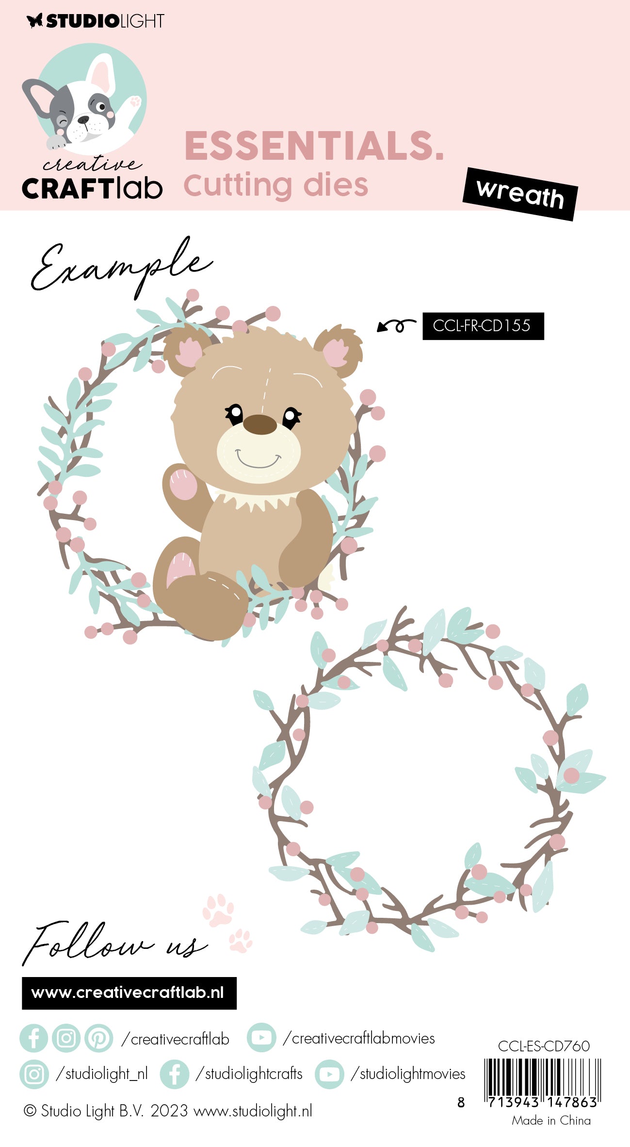 Studio Light Creative Craftlab dies Wreath krans