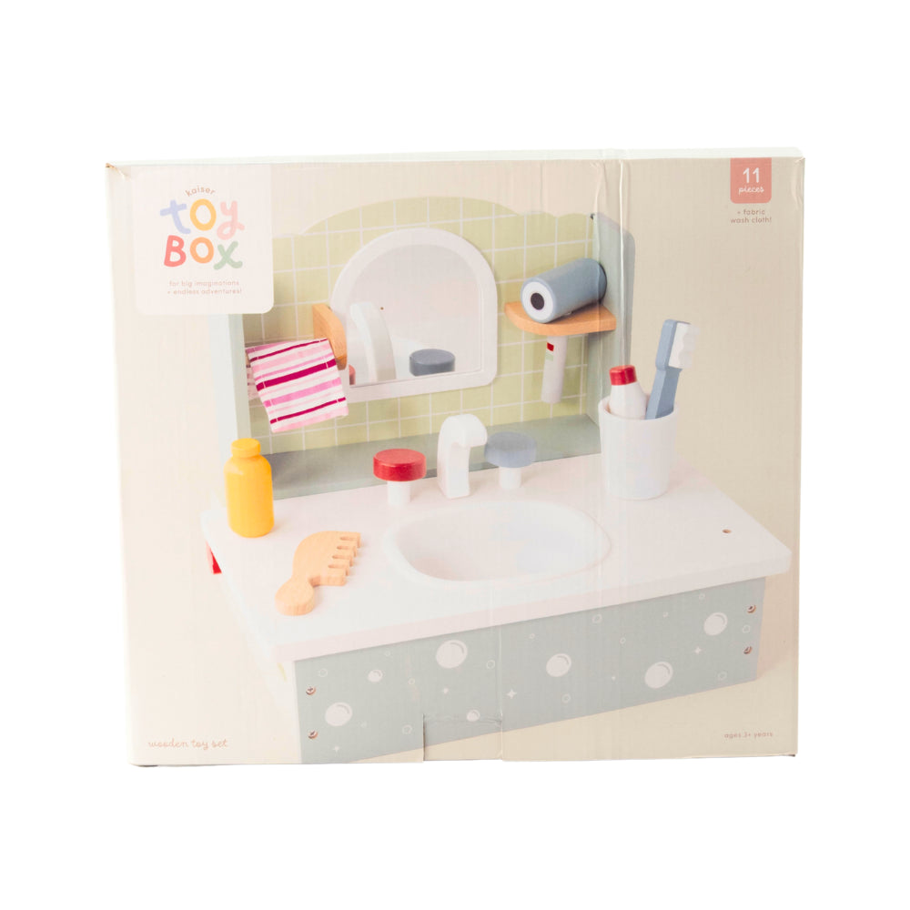 KaiserCraft Toy Box leksett baderom 11 deler