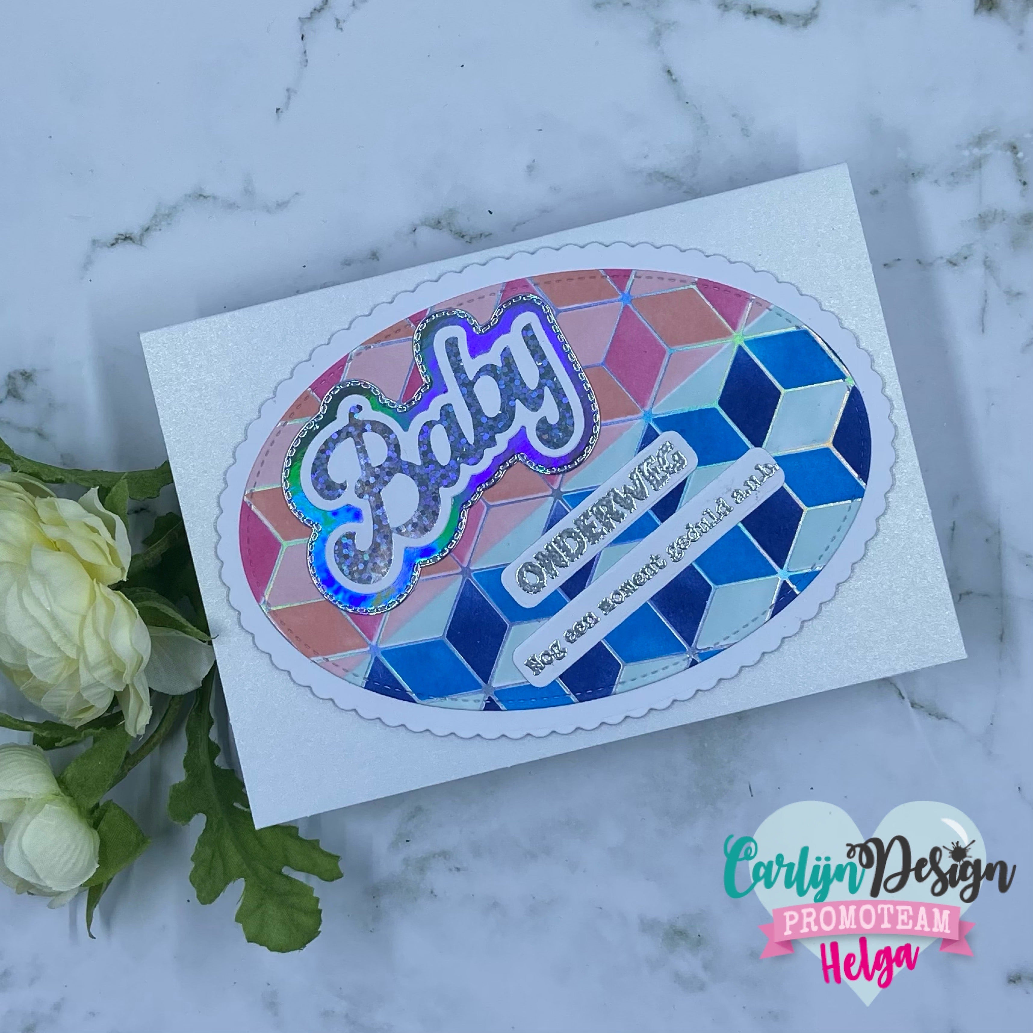 CarlijnDesign CDHF-0017 hot foil-plate baby