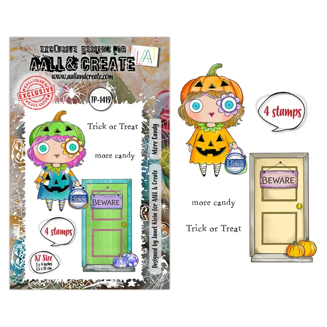 AALL & Create More Candy stempelsett TP-1419 A7