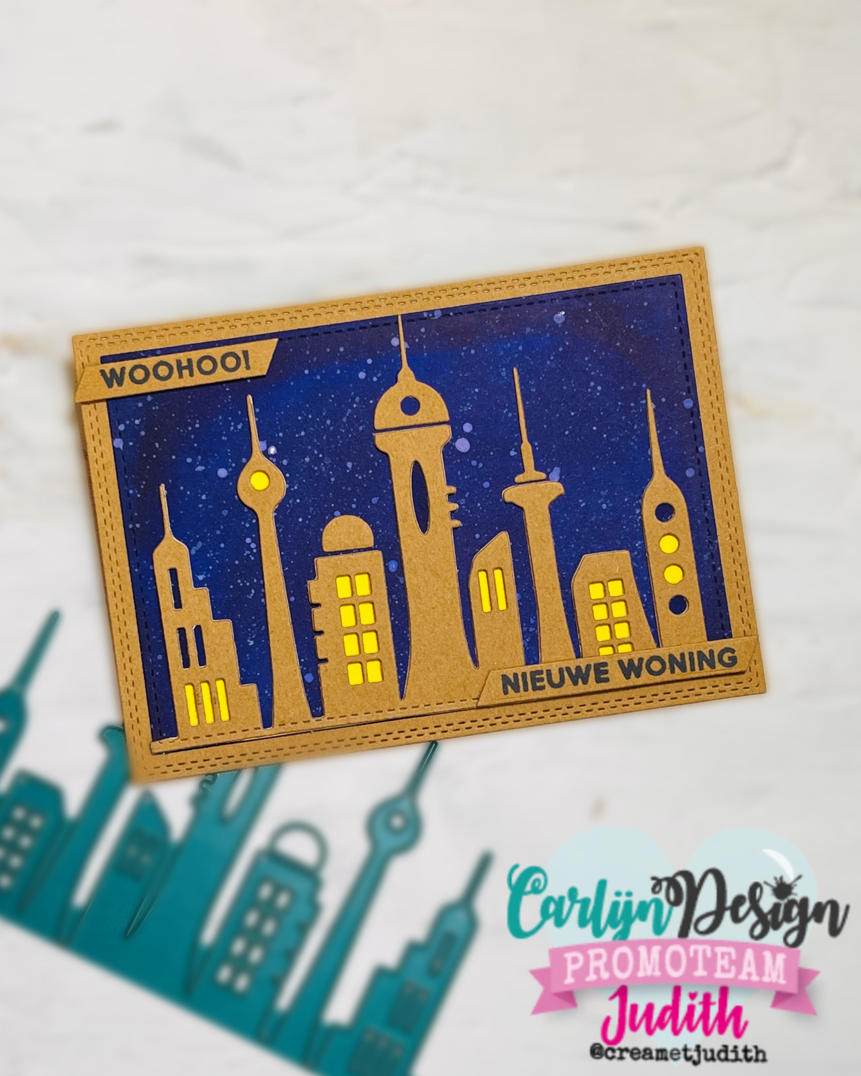 CarlijnDesign CDSN-0330 dies Peculiar City skyline