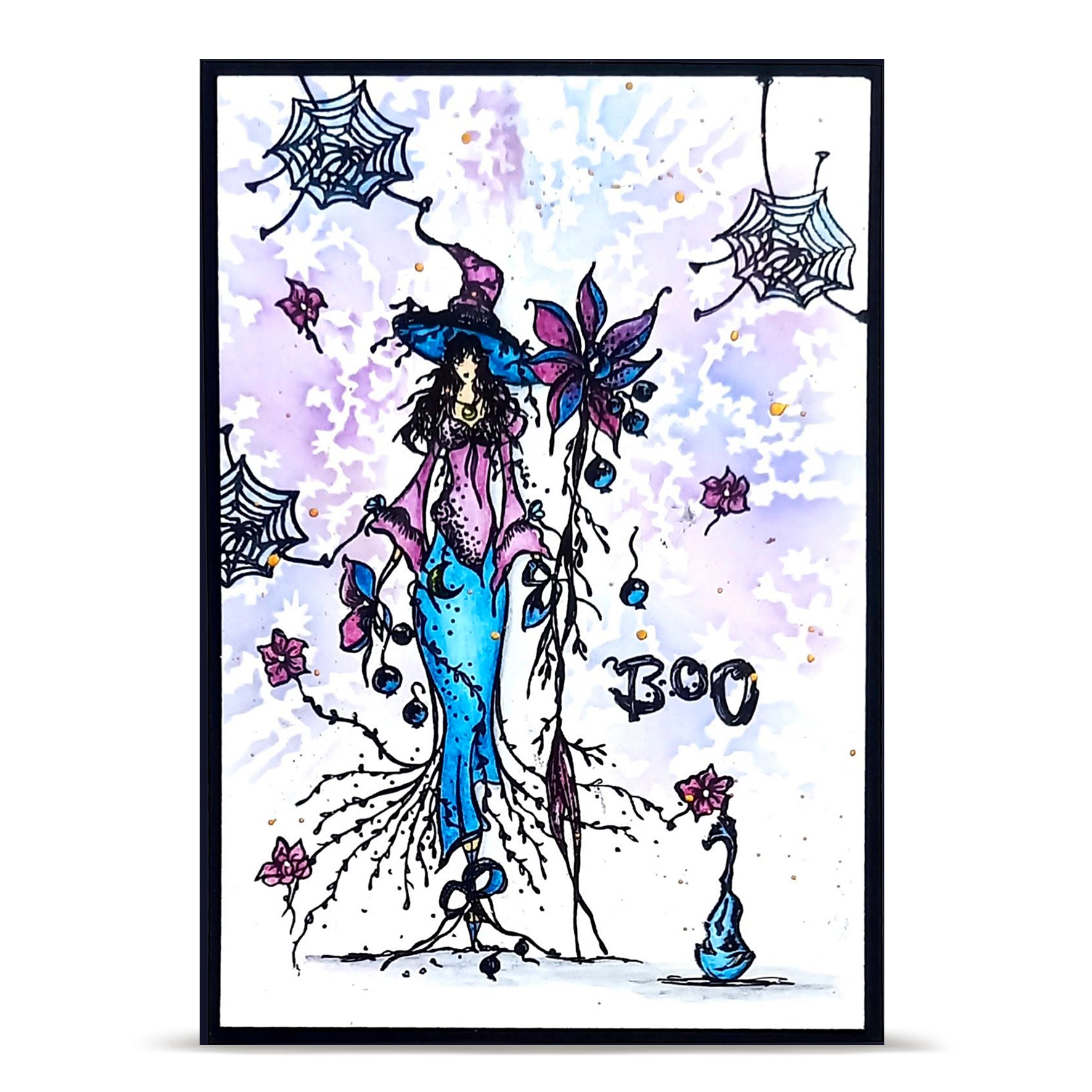Aall and Create TP-1489 Rooted Moonlight stempelsett A6