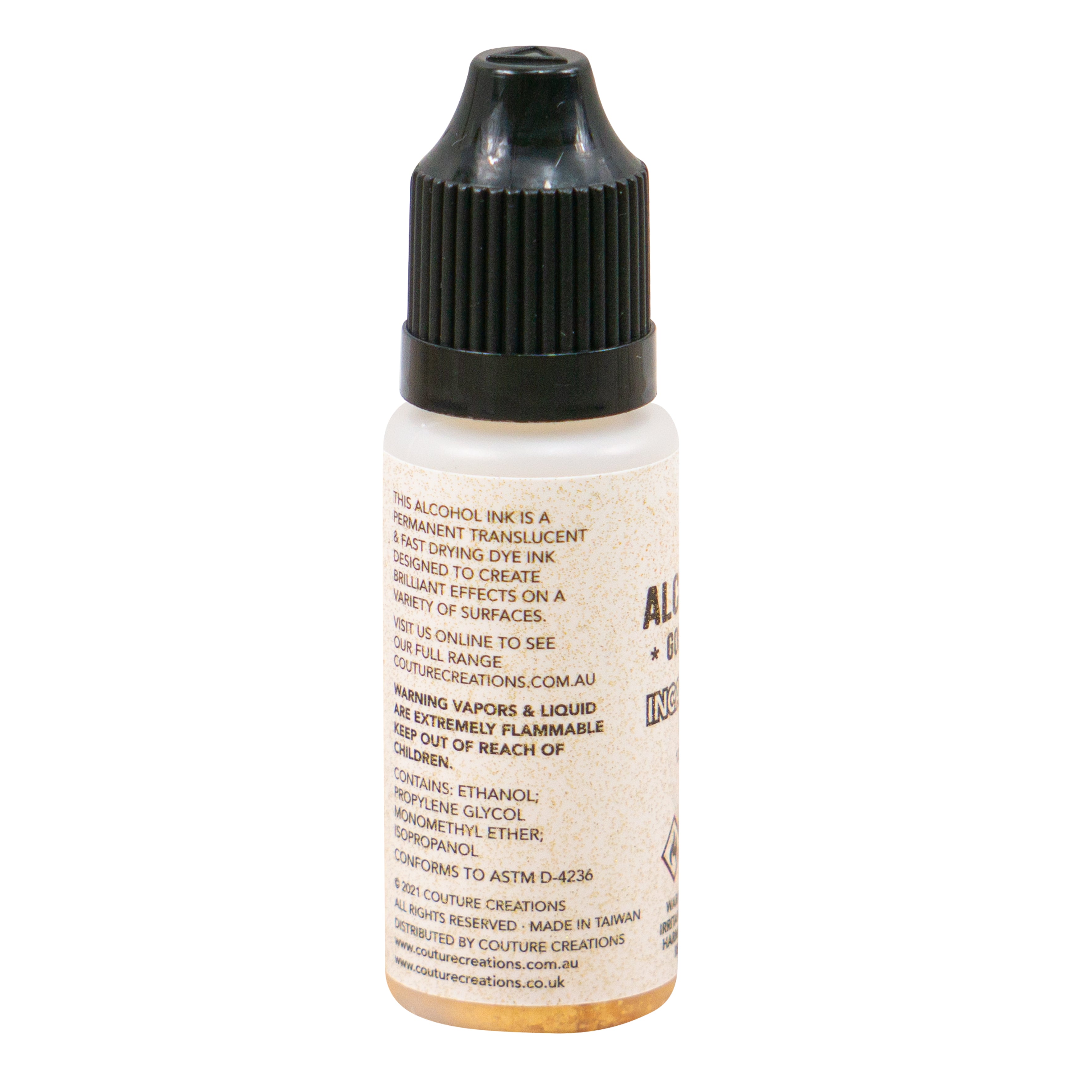Couture Creations Golden Age Incandescent alkoholblekk 12 ml klar